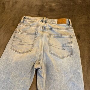 American Eagle Outfitters Light Blue Straight Leg Jeans